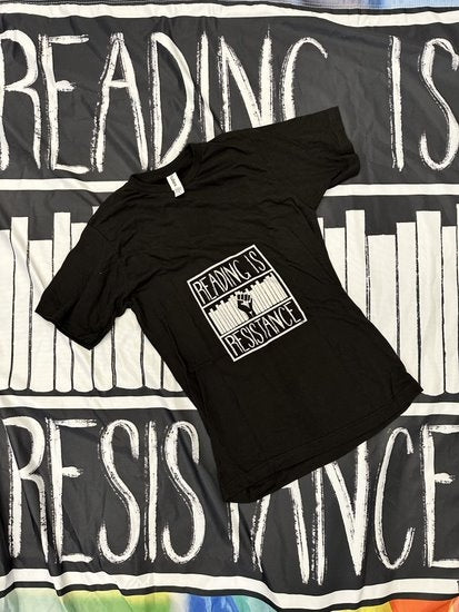 Reading is Resistance T-Shirt - Black