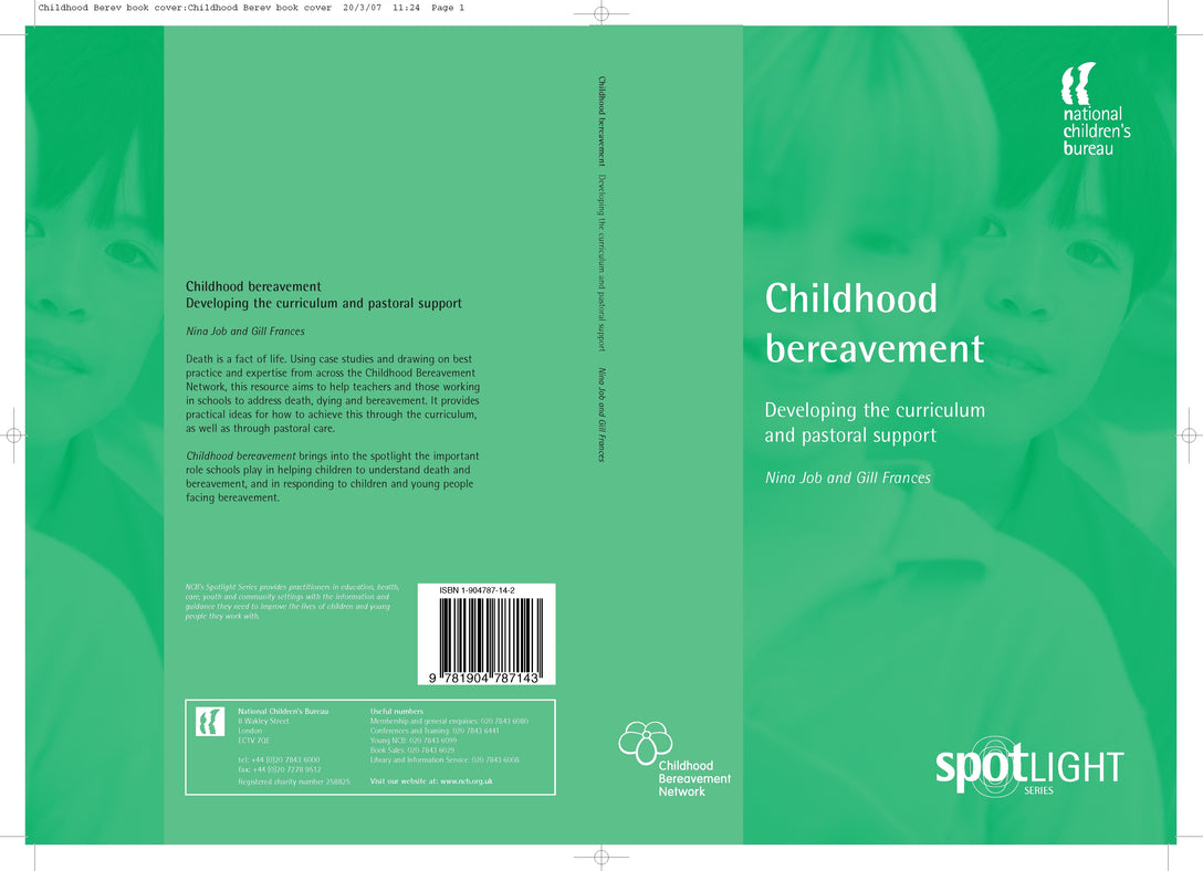 Childhood Bereavement by Gill Frances, Nina Job